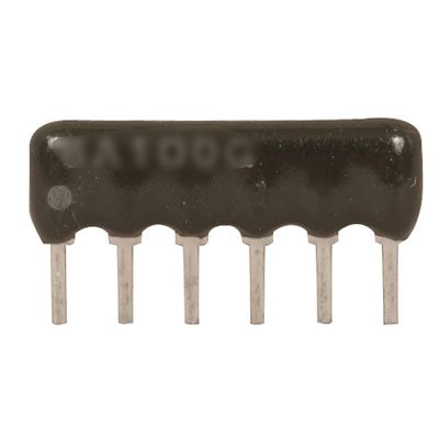 SIP RC Resistor Network - 10 kOhms, 2%