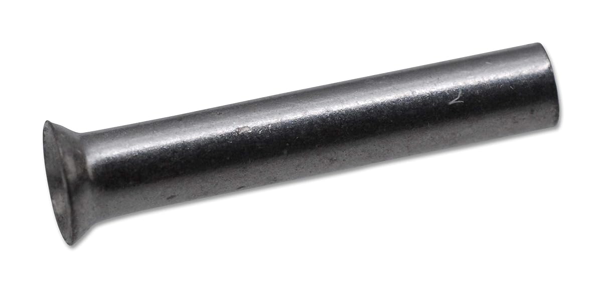 Non-Insulated Bootlace Ferrule - 0.34mm Wire Cross-Section