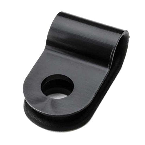 Black Fixing Clamp for Cable Management