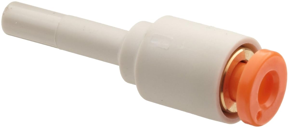Brass Plug-In Reducer Fitting for 1/8 in and 5/32 in Tubes