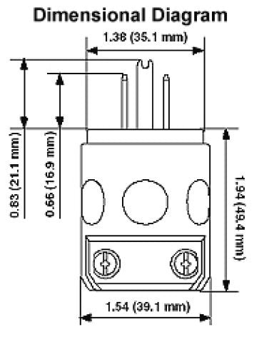 Straight Blade Plug 515PV