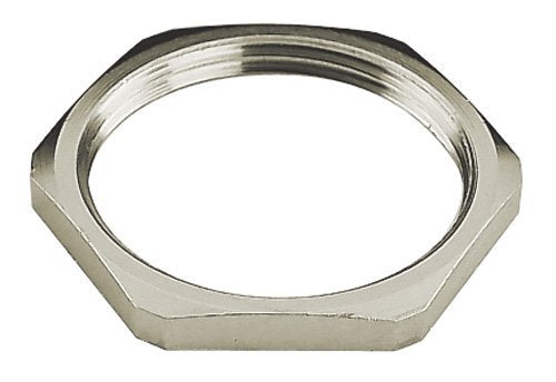 PG9 Nickel Plated Brass Lock Nut