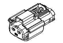 MX150L Socket Housing for Automotive Wire-to-Wire Connections