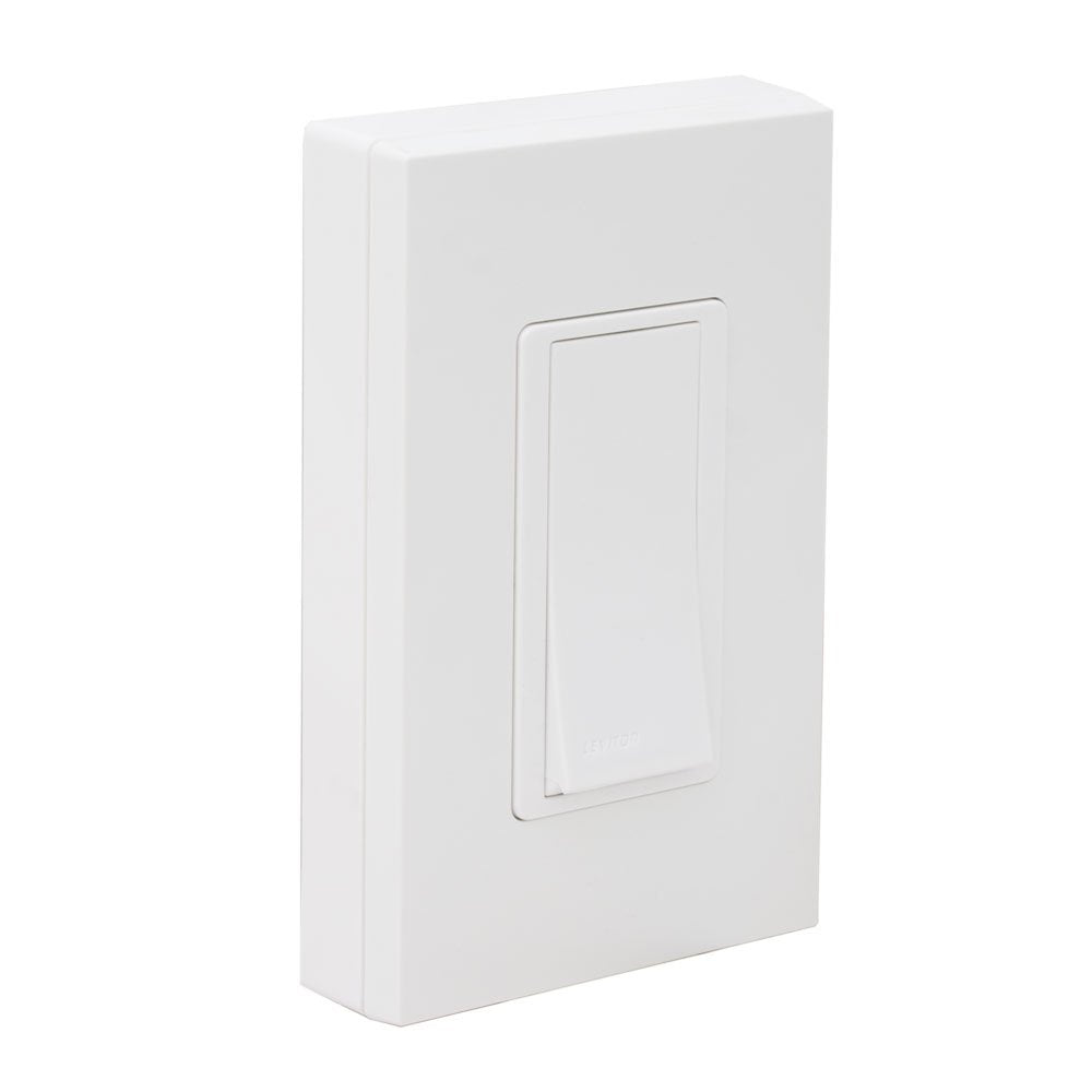 Wireless Wall Switch - 1-Pole Rocker - 120 to 277VAC - Momentary Switch Function