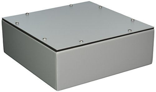 Steel Enclosure with Lift-Off Cover, 12" x 12" x 4"