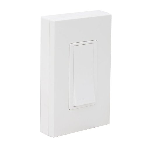 Wireless Wall Switch - 1-Pole Rocker - 120 to 277VAC - Momentary Switch Function