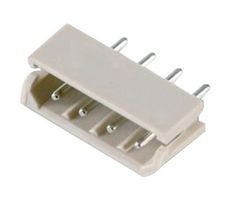 Vertical Shrouded Connector with 7 Circuits and Contacts