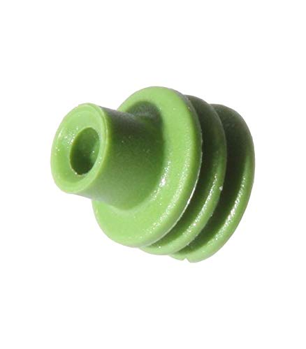 Green Metri-Pack Press Fit Automotive Connector Wire Seal