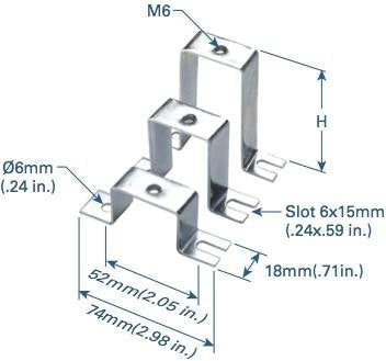 CONN TERM BLK BRACKET