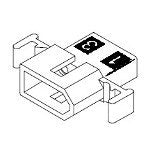 Standard .062 in Plug Housing - 3 Positions, 5A Current Rating