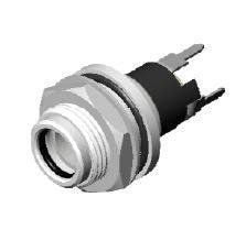 Straight DC Power Jack - 2.5mm Inside Diameter - 12V/5A