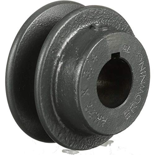 Fixed Pitch Pulley - 3L, A Belt, 1 Groove, 2.2&quot; OD, 0.75&quot; Bore