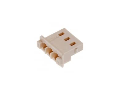 Mini-SPOX™ 3-Position Receptacle Housing, Polyamide, Crimp Termination, Bulk Packaging