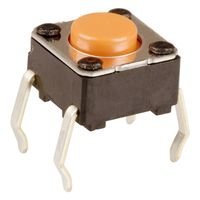 Miniature Tactile Switch with Plunger Actuator