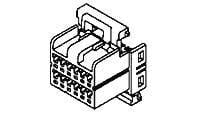 Rectangular Cable Plug Housing - 8 Contacts, 2.50mm Pitch