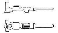 Crimp Tab Connector for 13-15 AWG Wire