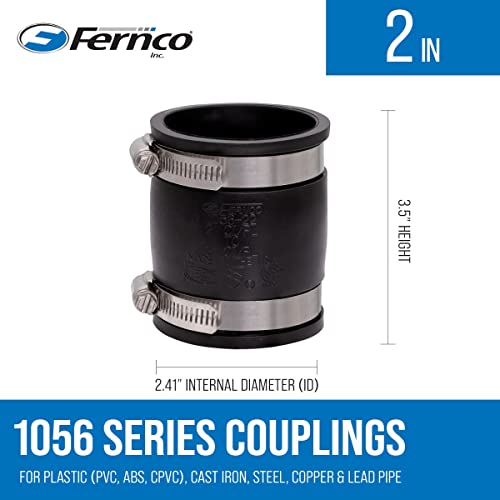 2" x 2" PVC Coupling - Fittings & Connectors