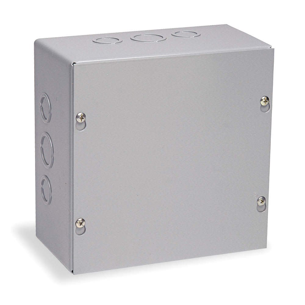 Carbon Steel NEMA 1 Screw Cover Wall-Mount Enclosure