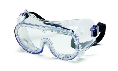 Clear PVC Safety Goggles with Anti-Fog Coating