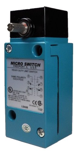 Heavy Duty Limit Switch with Rotary Actuator - 2NC/2NO Contact Form