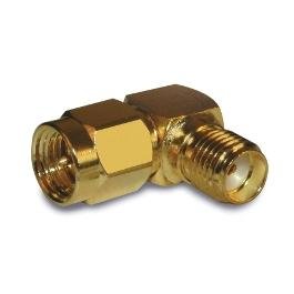 SMA to SMA In-Series Right Angle Adapter - 50Ohm, 18GHz