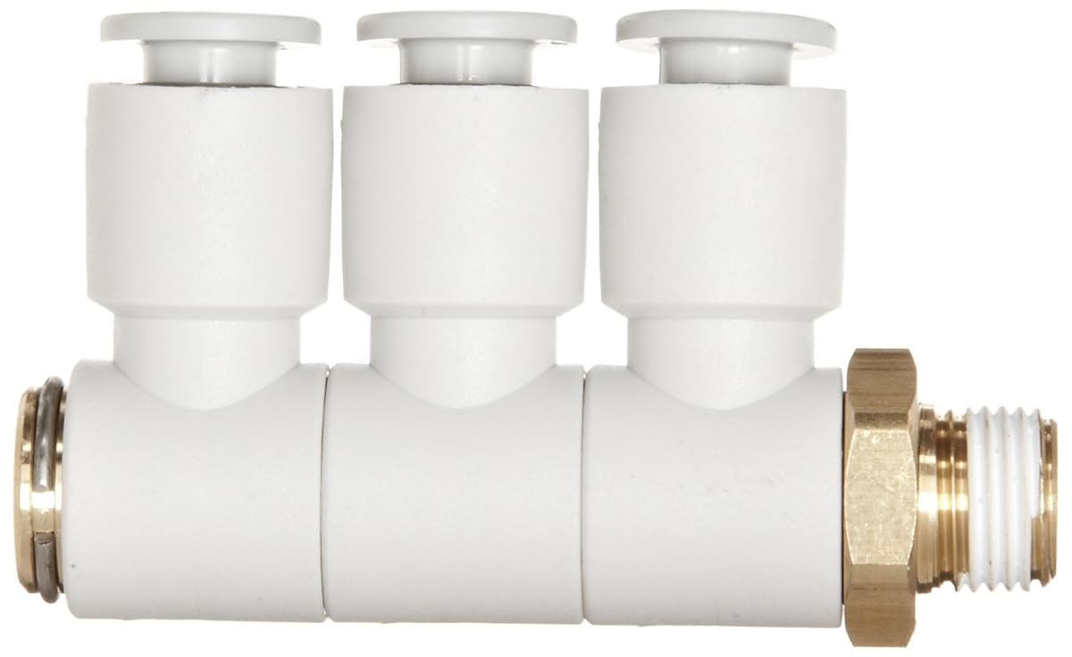 Universal Triple Male Elbow Sealant for 6mm Tubing