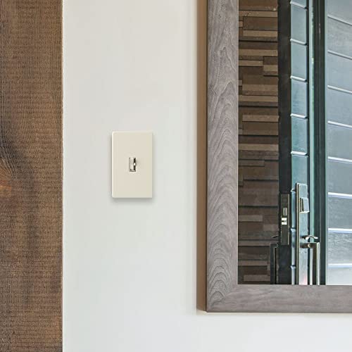 1-Gang Toggle Wallplate - White - Fassada