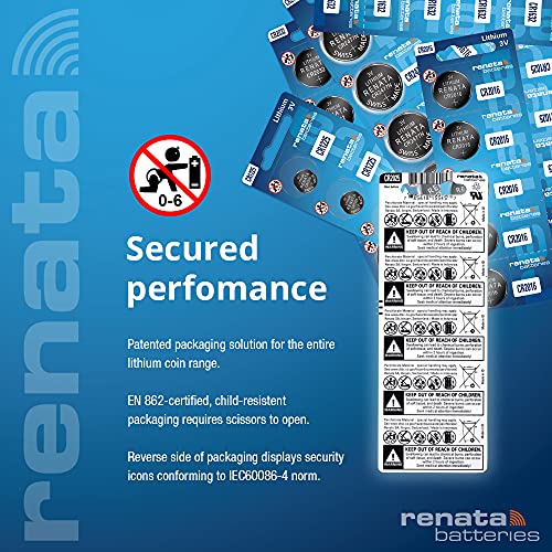 3V Lithium Coin Battery - 285mAh, Non-rechargeable