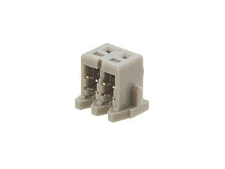 Gray KR Series 2 Position Female Socket 2mm IDC Connector