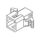 4-Position Plug Connector Housing 3.68mm Pitch