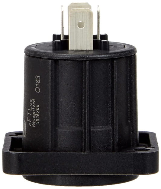 4-Pole Male Panel Mount Connector