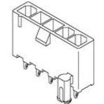 Natural Mini-Fit Jr. Connector - 4 Circuits, 1 Row, 9 A