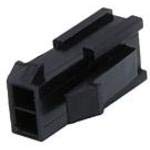 Mating Interface Plug Housing - Nylon Resin, Black, Panel Mount