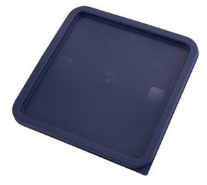 Blue Square Storage Container Lid - 11.38" x 11.38" x 0.5"