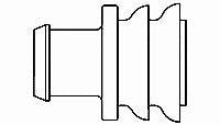 Silicone Rubber Plug for Sealing Cavities - 5.5mm