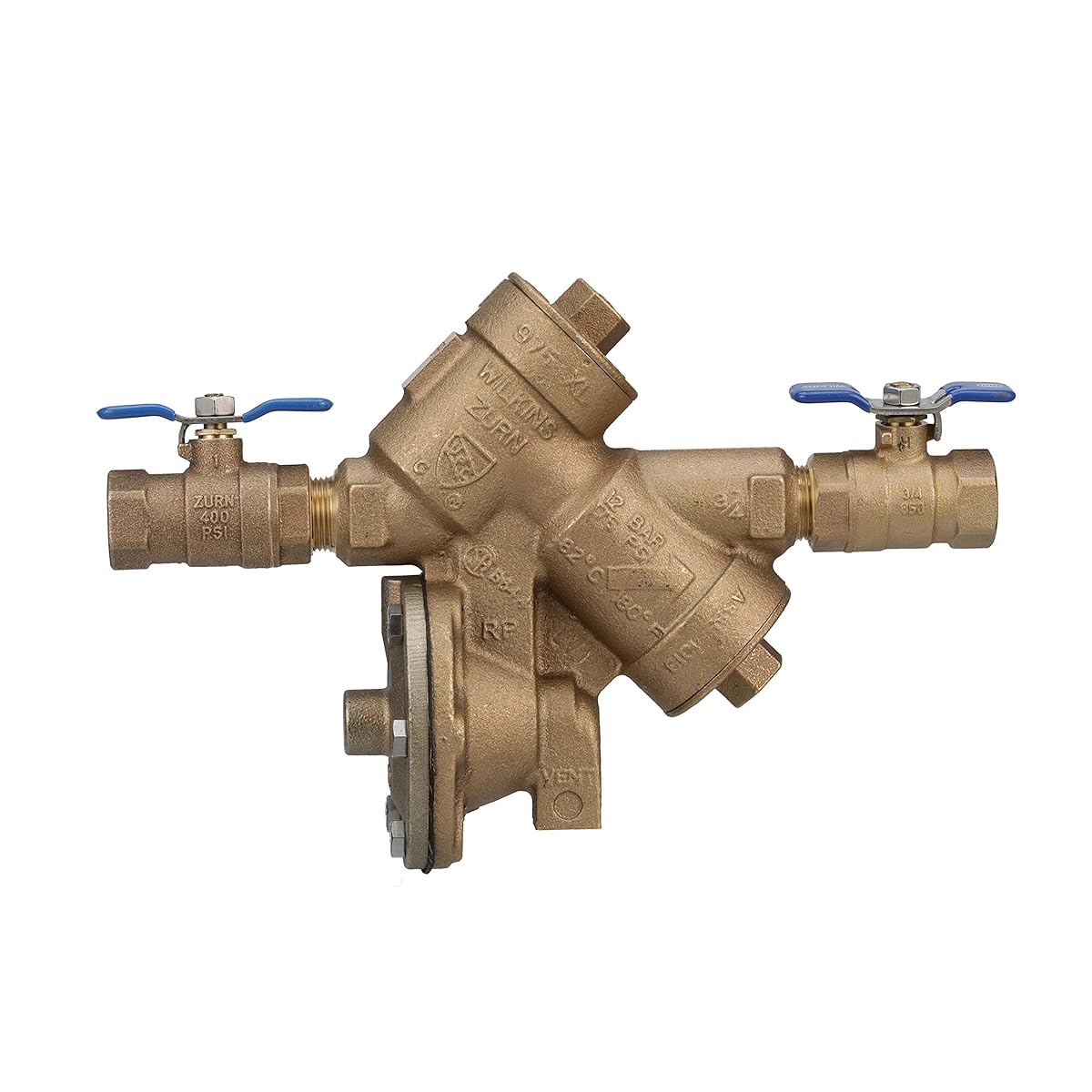 Cast Bronze Reduced Pressure Zone Backflow Preventer