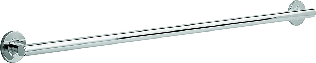 Delta Pivotal 42&quot; Contemporary Decorative ADA Grab Bar in Chrome