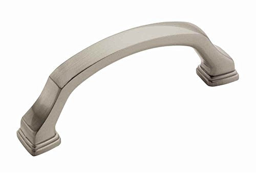 Golden Champagne Appliance Pull - Traditional Style - Satin Nickel Finish