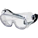 Clear PVC Safety Goggles with Anti-Fog Coating