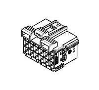 Female Connector Housing for Wire-to-Wire Connections - 18 Positions, 5mm Pitch