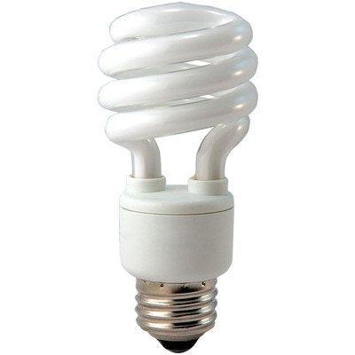 13W 120V 2700K Spiral Shaped Compact Fluorescent Lamp