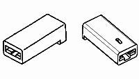 Terminal Housing Receptacle 24mm - Fastin-Faston Series