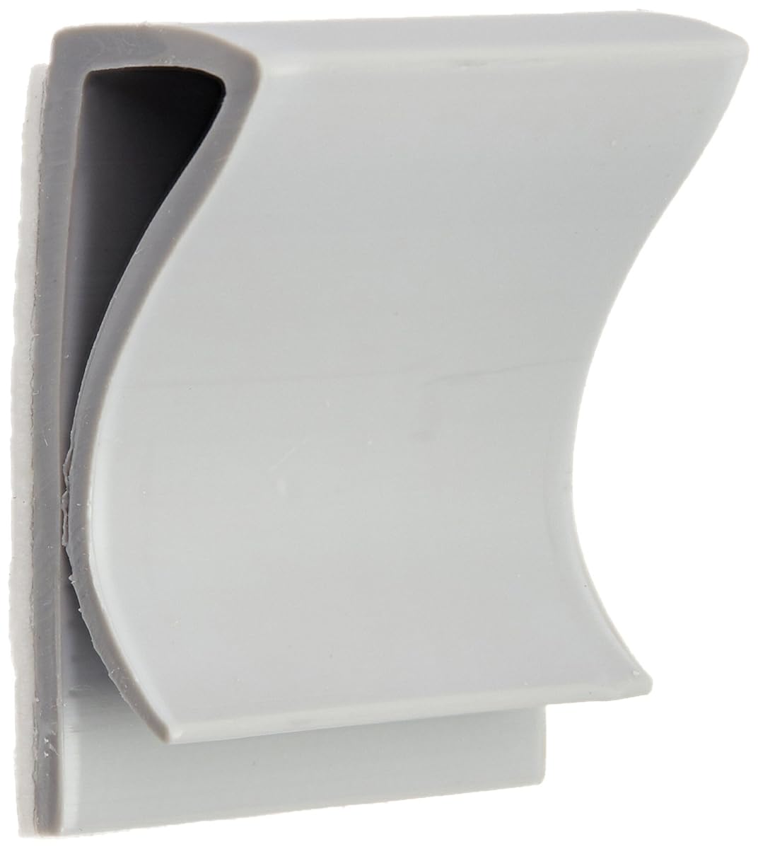 Cable Clip Flat-Ribbon Gray PVC 1x1in