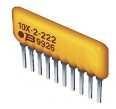 4.7k? Resistor Network - 8 Resistors, THT, ?2% Tolerance, 0.2W Power