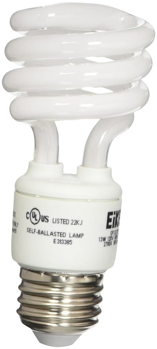 13W 120V 2700K Spiral Shaped Compact Fluorescent Lamp