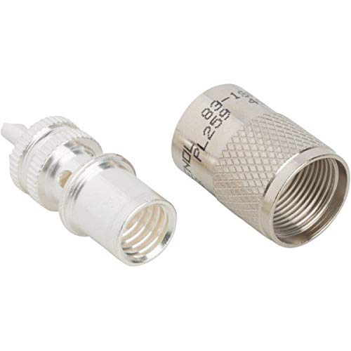 UHF Plug Male Pin Connector | Bulk Packaging