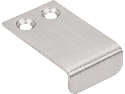 Brushed Satin Nickel Tab Pull - Contemporary Style