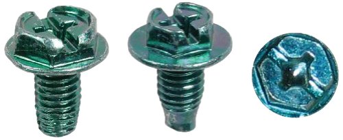 #10-32 x 3/8'' Green Grounding Screw