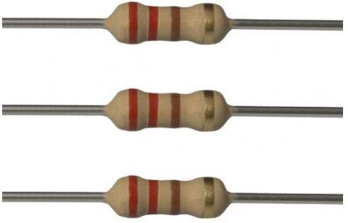 220 Ohm 1/4W Carbon Film Resistor