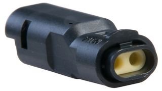 Waterproof Cable Connector Plug with 2 Contacts